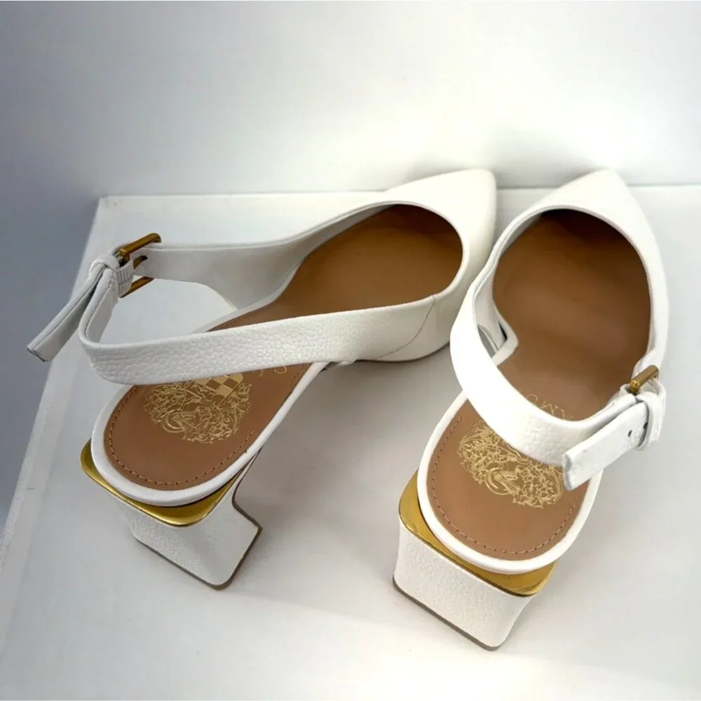 Vince Camuto angular heel